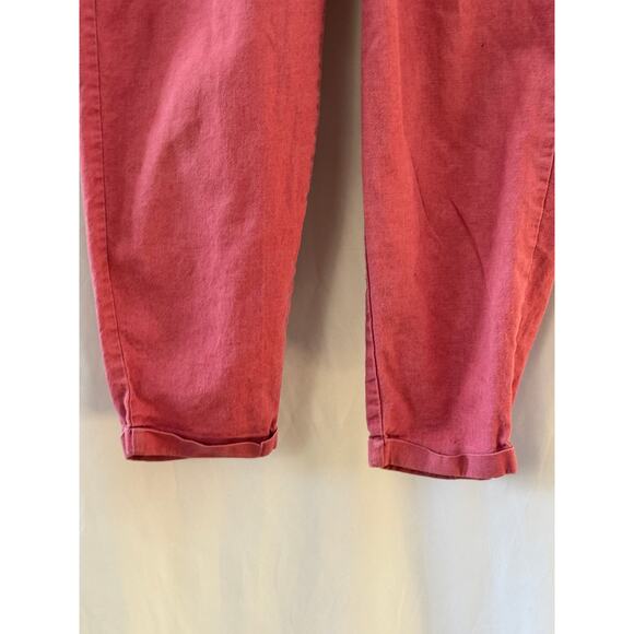J. Crew Linen-Cotton Blend Coral Pants - Women’s Size 0 - Picture 2 of 15